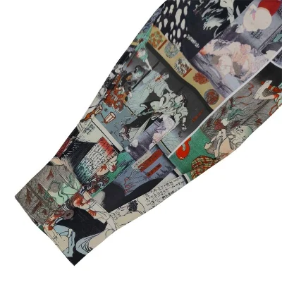 Рубашка Wacko Maria Horrors "Brown/Green" фото № 5 Рубашка Wacko Maria Horrors "Brown/Green" фото № 5