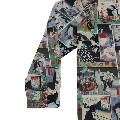 Рубашка Wacko Maria Horrors "Brown/Green" фото № 6 Рубашка Wacko Maria Horrors "Brown/Green" фото № 6