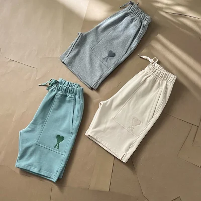 Шорты Amiri Logo On The Pocket "Gray" фото № 4