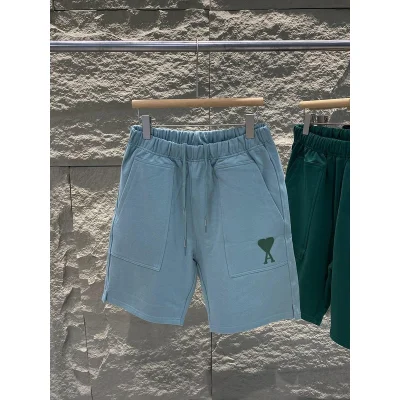 Шорты Amiri Wide With Big Pockets "Blue/Green" фото № 2