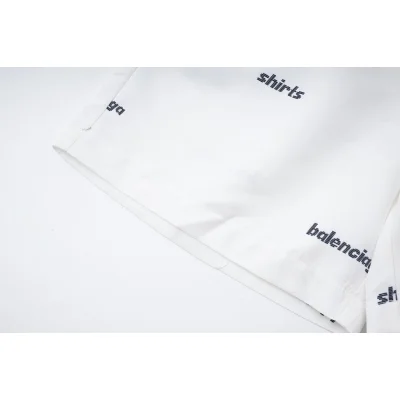 Шорты Balenciaga With The Inscription "White" фото № 4