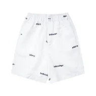 Шорты Balenciaga With The Inscription "White"