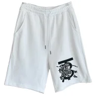 Шорты Burberry Large Logo With A Rider "White"