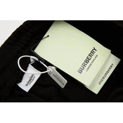 Шорты Burberry With Horse Rider Contour "Black" фото № 8