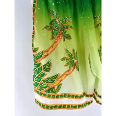 Шорты Casablanca Palms Trees Plants "Green" фото № 6