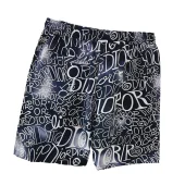 Шорты Christian Dior All Over Print "Black/White"