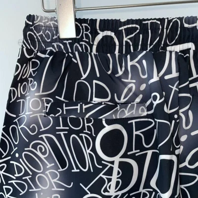 Шорты Christian Dior All Over Print "Black/White" фото № 5
