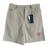 Шорты Christian Dior Down Red Heart CD "Beige"
