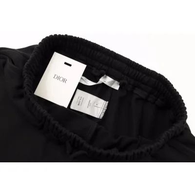 Шорты Christian Dior With Pink Logo "Black" фото № 6