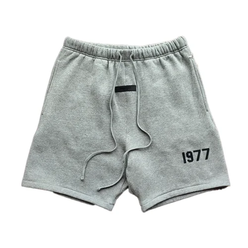Шорты Fear Of God With Patch And The Year 1977 "Gray"