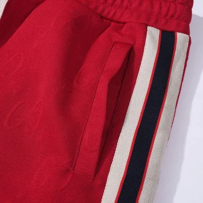 Шорты Gucci With Logo Print "Red" фото № 2