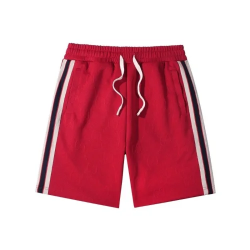 Шорты Gucci With Logo Print "Red"
