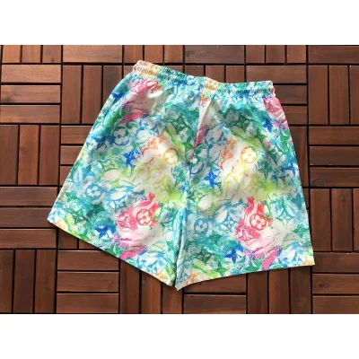 Шорты Louis Vuitton Colorful Logo Symbols "Multicolor" фото № 2