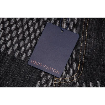 Шорты Louis Vuitton Checkered Pattern "Gray" фото № 7