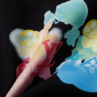 Шорты Louis Vuitton Colored Liquid "Black" фото № 2