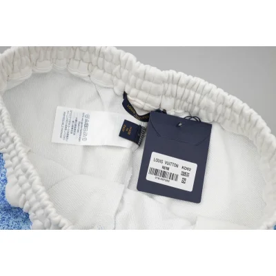 Шорты Louis Vuitton Color Spraying "Blue/White" фото № 4