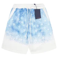 Шорты Louis Vuitton Color Spraying "Blue/White"
