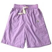 Шорты Moncler Solid Color With Small Logo "Lilac"