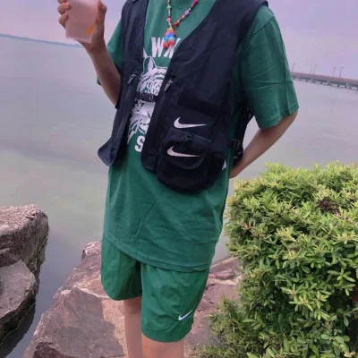 Шорты Nike Shortened "Green" фото № 3