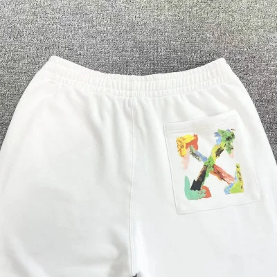 Шорты Off White Multicolor Brand Logo "White" фото № 5 Шорты Off White Multicolor Brand Logo "White" фото № 5