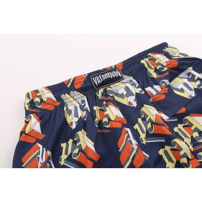 Шорты Palm Angels Monogamous Print "Blue" фото № 4