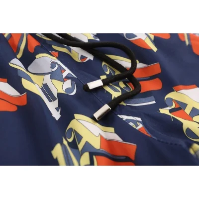 Шорты Palm Angels Monogamous Print "Blue" фото № 7