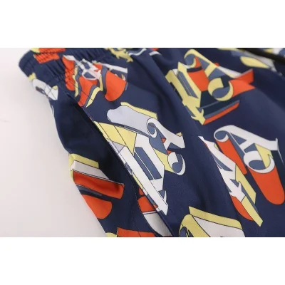 Шорты Palm Angels Monogamous Print "Blue" фото № 8
