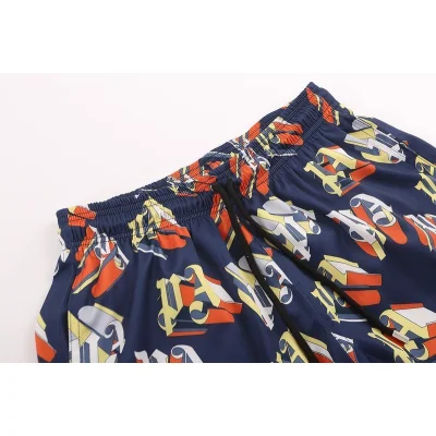 Шорты Palm Angels Monogamous Print "Blue" фото № 9