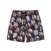 Шорты Palm Angels Monogamous Print "Blue"