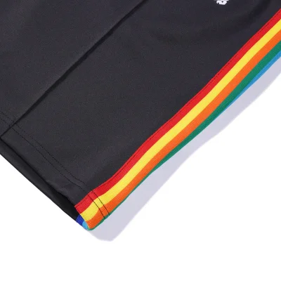 Шорты Palm Angels Rainbow "Black" фото № 6