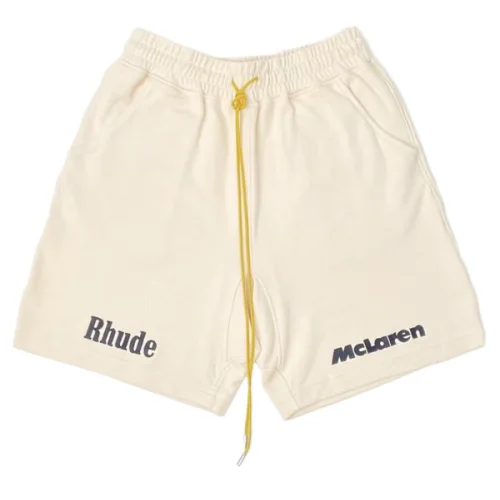 Шорты Rhude McLaren "Milky"