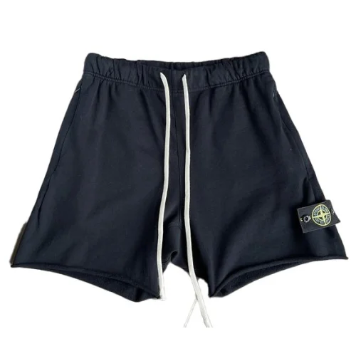 Шорты Stone Island Black Patch - Classic "Blue/Black"