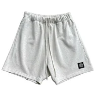 Шорты Stone Island Black Square Logo Sport "White/Gray"