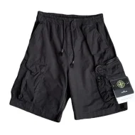 Шорты Stone Island With A Chevron Patch "Black"