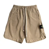 Шорты Stone Island Cotton With A Logo Patch "Brown"