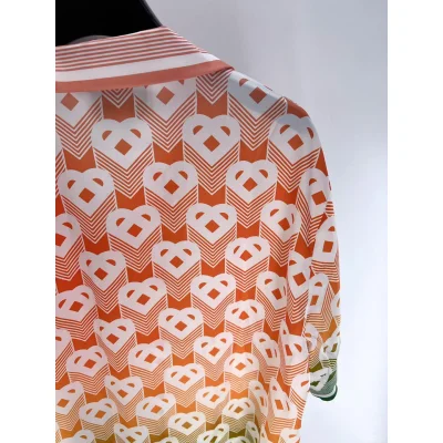 Рубашка Casablanca Unusual Hearts "Red" фото № 3