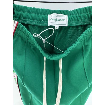 Штаны Casablanca Green Leaves On The Sides "Green" фото № 6 Штаны Casablanca Green Leaves On The Sides "Green" фото № 6