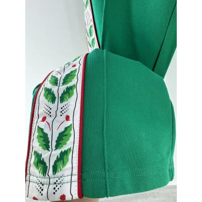 Штаны Casablanca Green Leaves On The Sides "Green" фото № 3 Штаны Casablanca Green Leaves On The Sides "Green" фото № 3