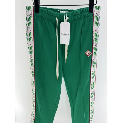Штаны Casablanca Green Leaves On The Sides "Green" фото № 2 Штаны Casablanca Green Leaves On The Sides "Green" фото № 2