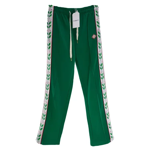 Штаны Casablanca Green Leaves On The Sides "Green"