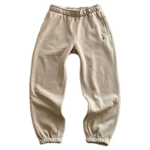 Спортивные штаны Nike Small Embroidered Logo "Beige"