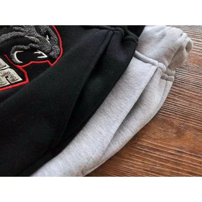 Штаны Trapstar Logo And Panther Outlined By Colorful Line "Black" фото № 4