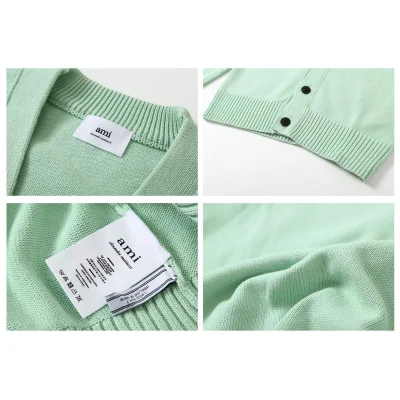 Кардиган Amiri With A V-Neck "Mint" фото № 9