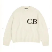 Свитер Cole Buxton With The Brands Logo "White"