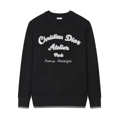 Свитер Dior With Brand Logo "Black"