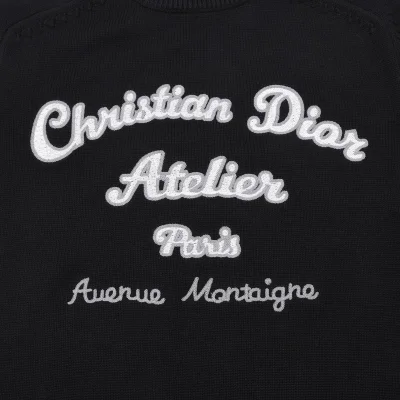 Свитер Dior With Brand Logo "Black" фото № 6