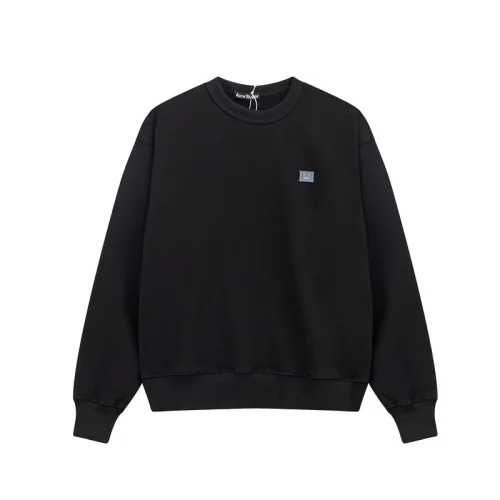 Свитшот Acne Studios Small Square Logo "Black"