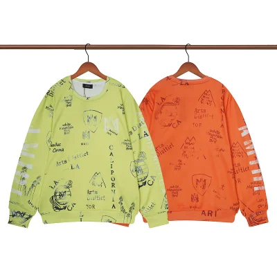 Свитшот Amiri Artistic Design "Orange" фото № 2 Свитшот Amiri Artistic Design "Orange" фото № 2