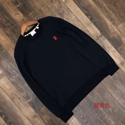 Свитшот Burberry Small Logo "Blue/Black" фото № 2