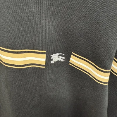 Свитшот Burberry Frontside Mini Print Horse And Warrior "Black" фото № 6